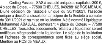 Contenu publication