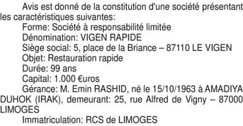 Contenu publication