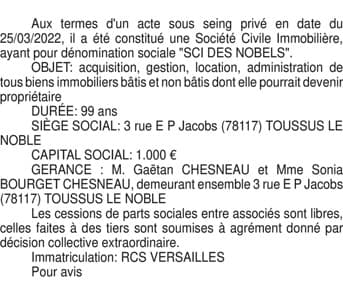 Contenu publication