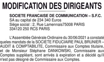 Contenu publication