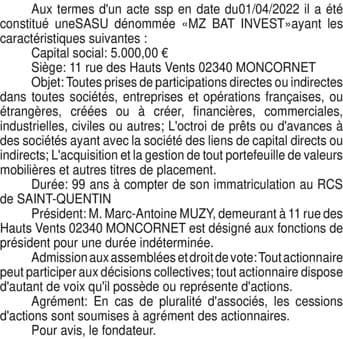 Contenu publication