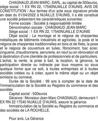 Contenu publication
