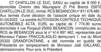 Contenu publication