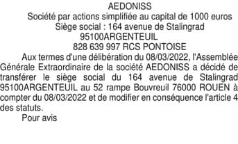 Contenu publication