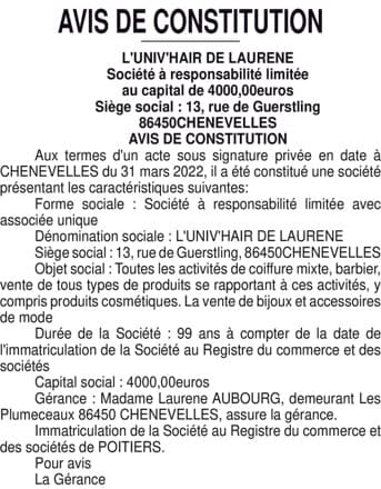Contenu publication