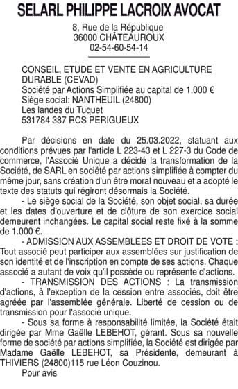 Contenu publication