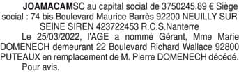 Contenu publication