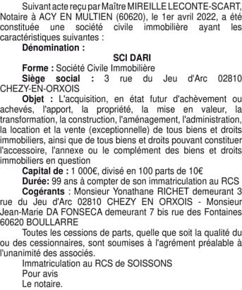 Contenu publication