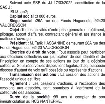 Contenu publication