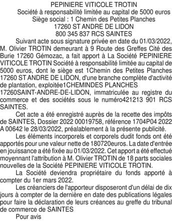 Contenu publication