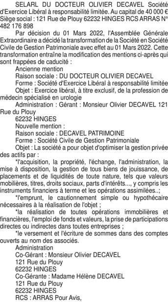 Contenu publication