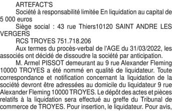 Contenu publication