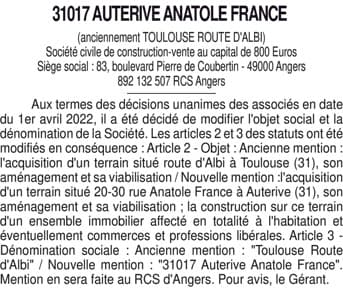 Contenu publication
