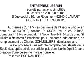 Contenu publication