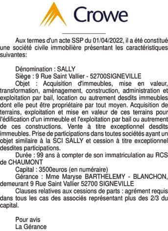 Contenu publication