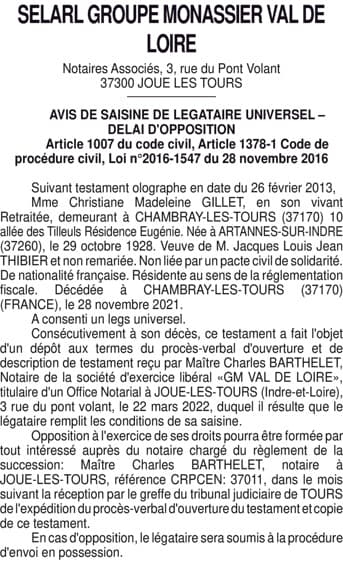 Contenu publication