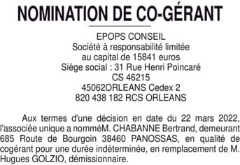 Contenu publication