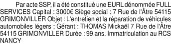Contenu publication