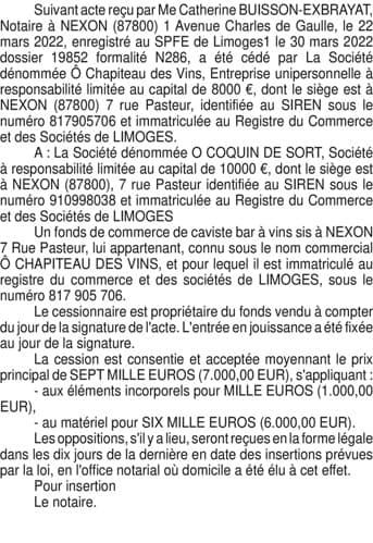 Contenu publication