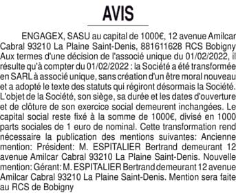 Contenu publication
