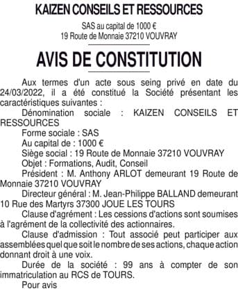 Contenu publication