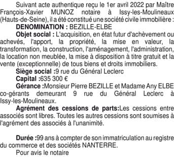 Contenu publication