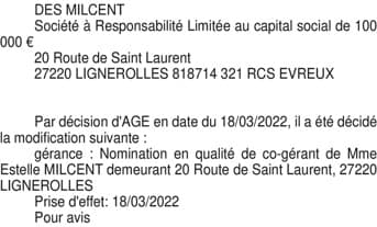 Contenu publication