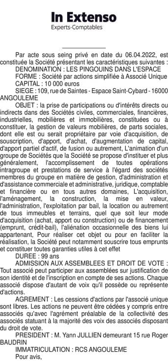Contenu publication