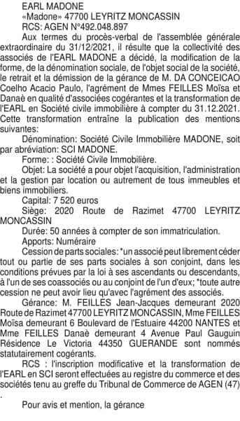 Contenu publication