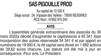 Contenu publication