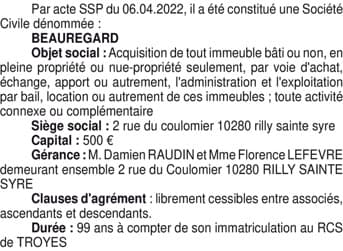 Contenu publication