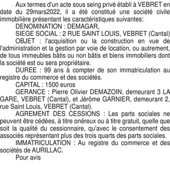 Contenu publication