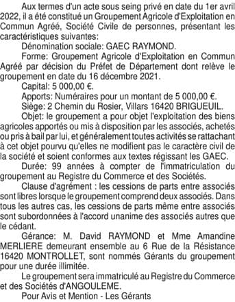 Contenu publication