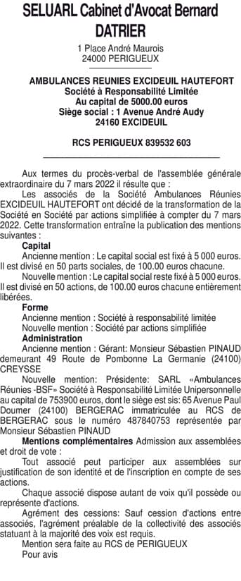 Contenu publication