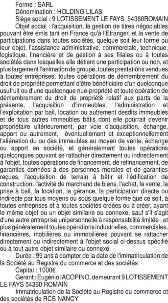 Contenu publication