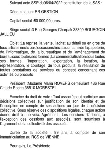 Contenu publication