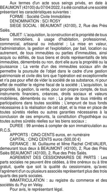 Contenu publication