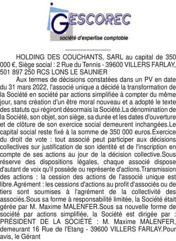 Contenu publication