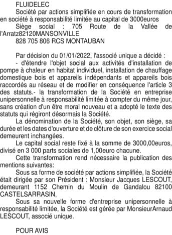Contenu publication