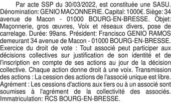 Contenu publication