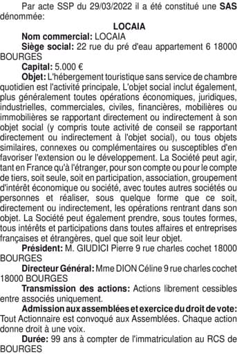 Contenu publication