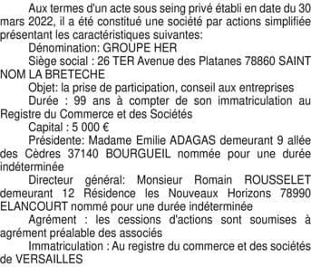 Contenu publication