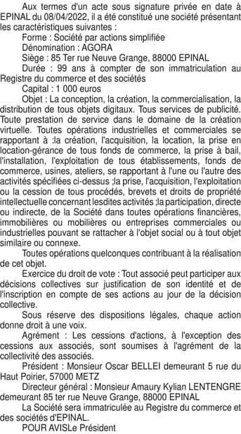 Contenu publication