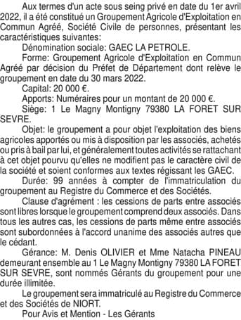 Contenu publication