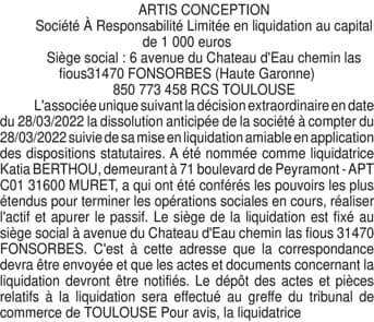 Contenu publication