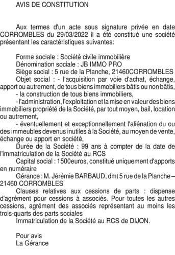 Contenu publication