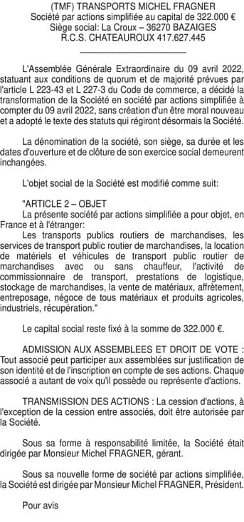 Contenu publication