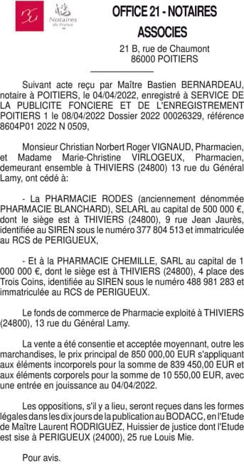 Contenu publication