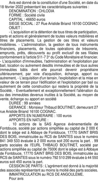 Contenu publication