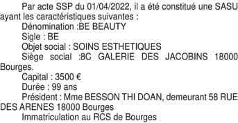 Contenu publication